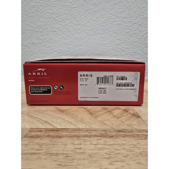 ARRIS SURFboard SB8200 DOCSIS 3.1 10 Gbps Cable Modem - Picture 5 of 16